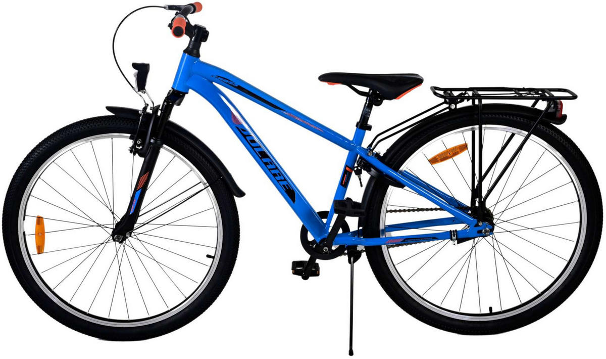 KINDERFAHRRAD Cross - Jungen - Rücktritt + Handbremse - 26 Zoll - Blau - Blau, Metall (77cm) - TPFSports