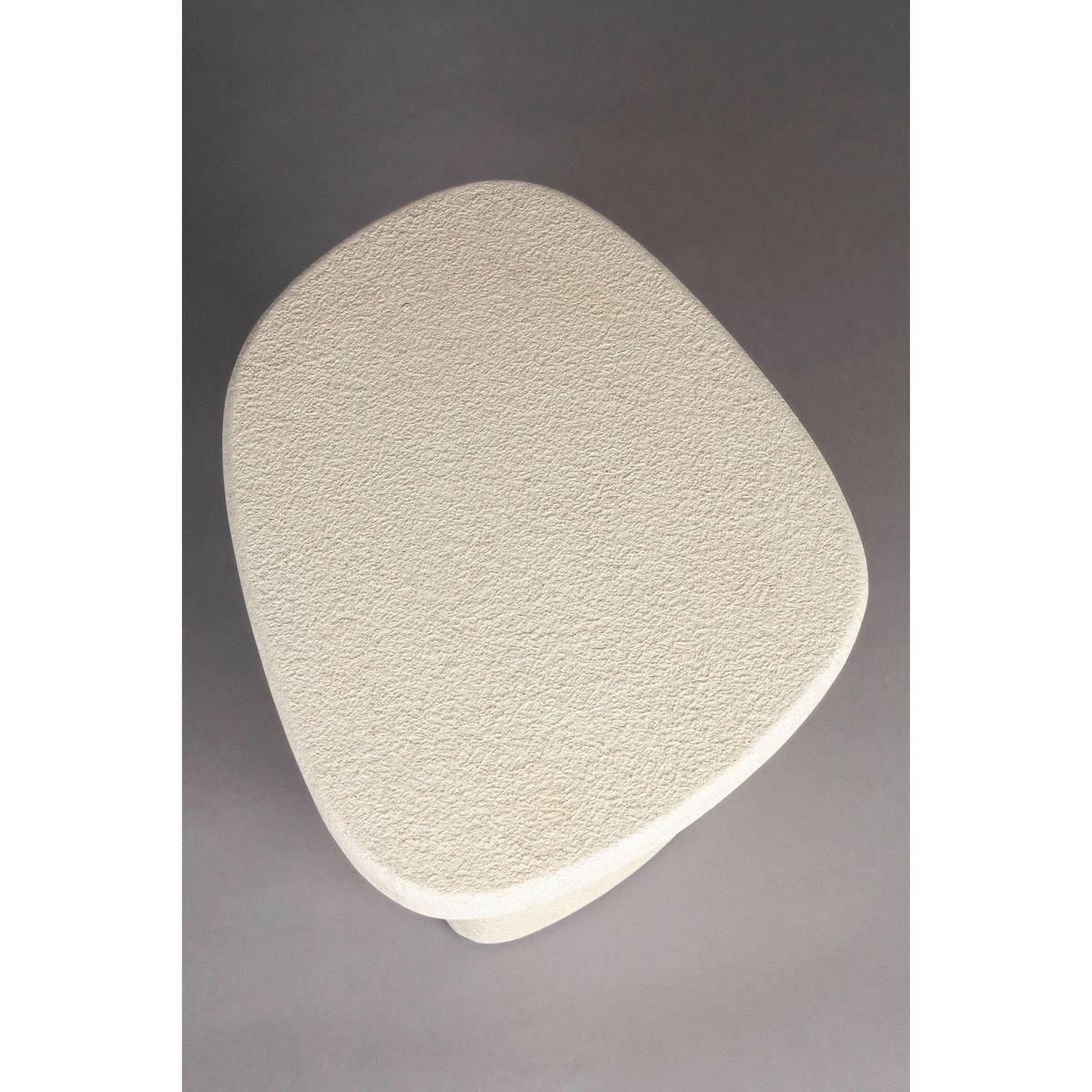 BEISTELLTISCH Veda Hoch Recycelt Beige - Beige, Stein (56/45/41cm) - Dutchbone