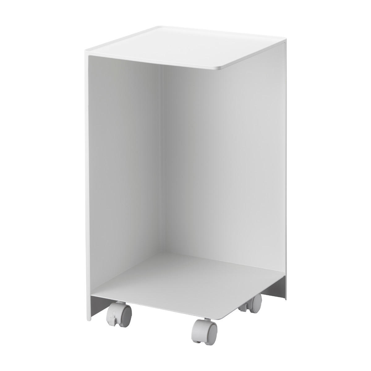 TOILETTENPAPIERHALTER mit rollen - tower 23,5/23,5/43 cm - Weiß, Metall (23.5/43/23.5cm) - Yamazaki