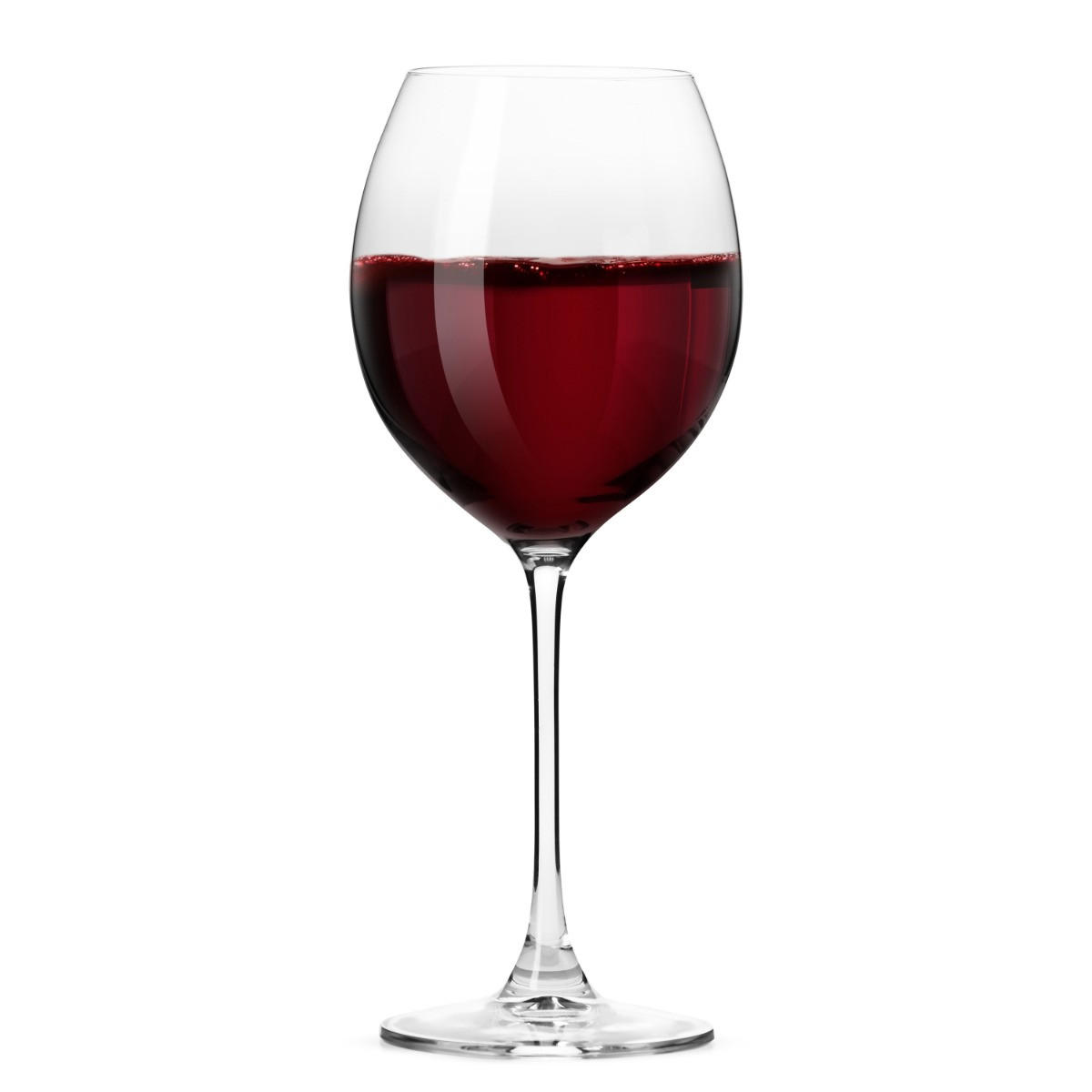 ROTWEINGLÄSER VENEZIA, 6ER-SET, 380 ML - Transparent, Glas (0.38L) - Krosno Glass