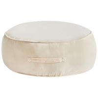POUF Hellbeige Yulle - Beige, Textil (60/25/60cm) - Beliani