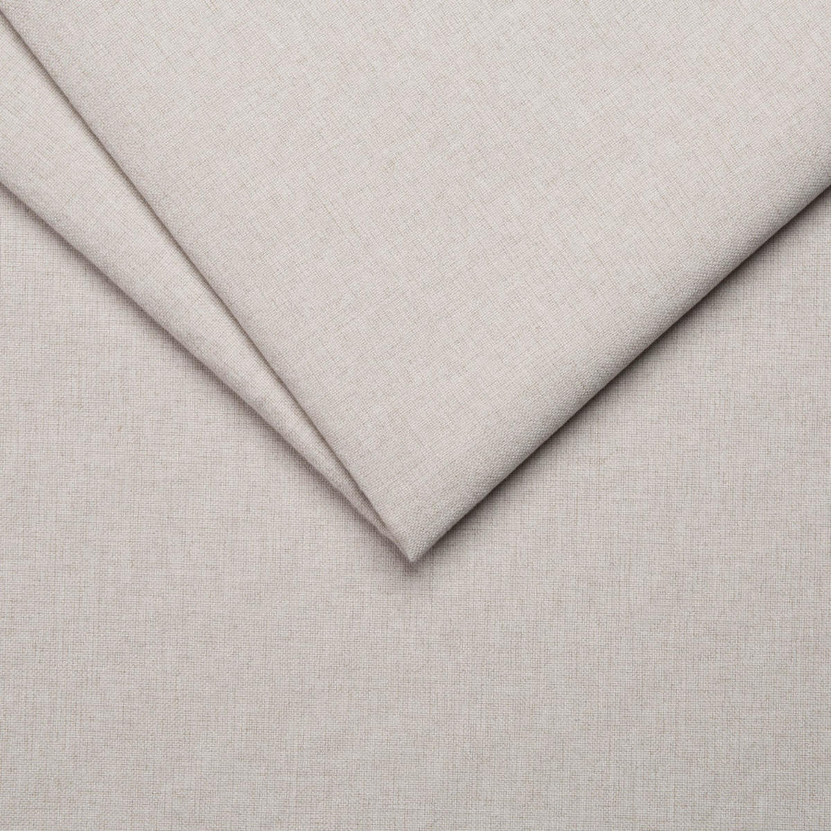 HOCKER Lorine Mikrofaser Ecru - Ecru, Textil (118/40/73cm) - S-Style Möbel
