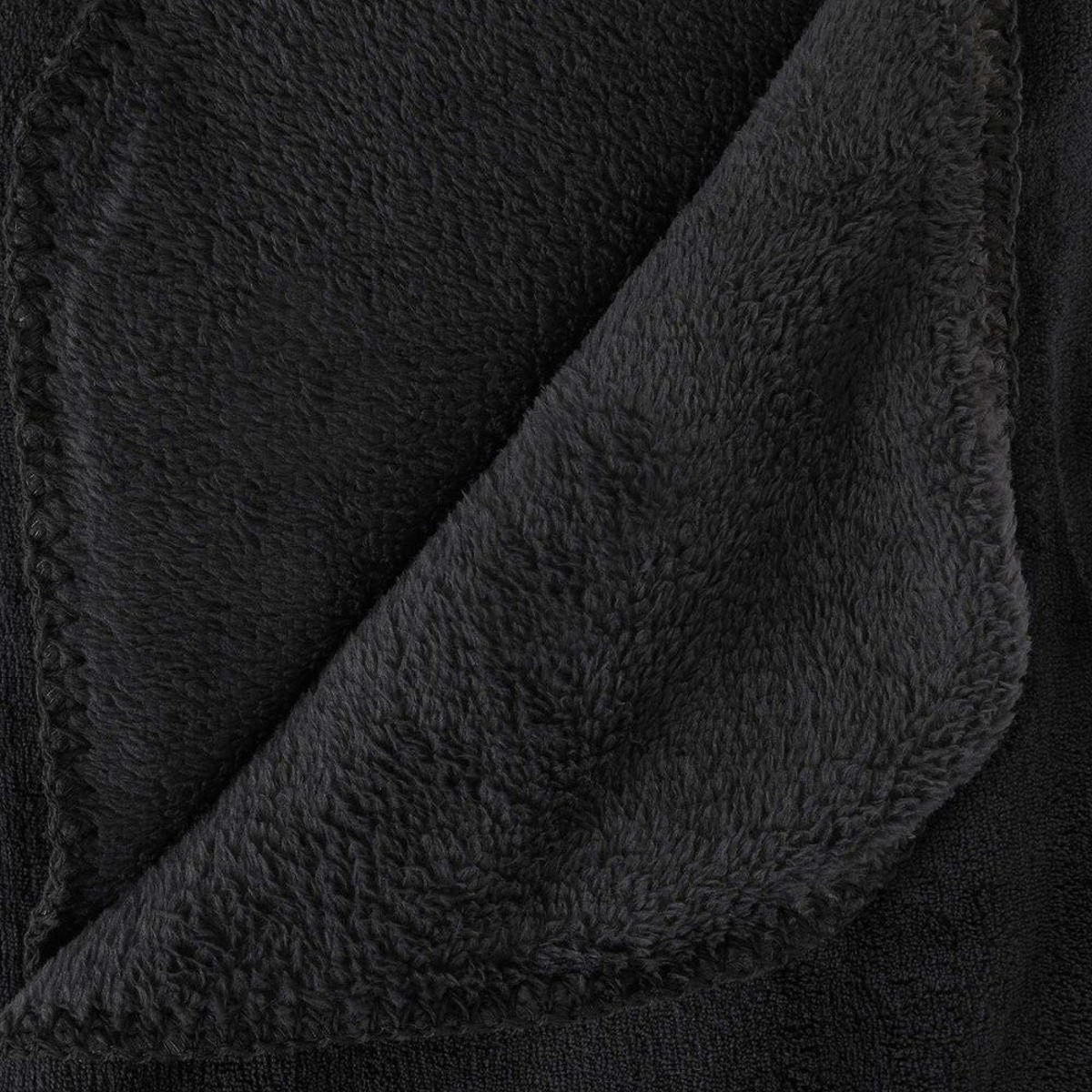FLEECEDECKE 180 cm - Schwarz, Textil (180/230cm) - Atmosphera Createur d´interieur