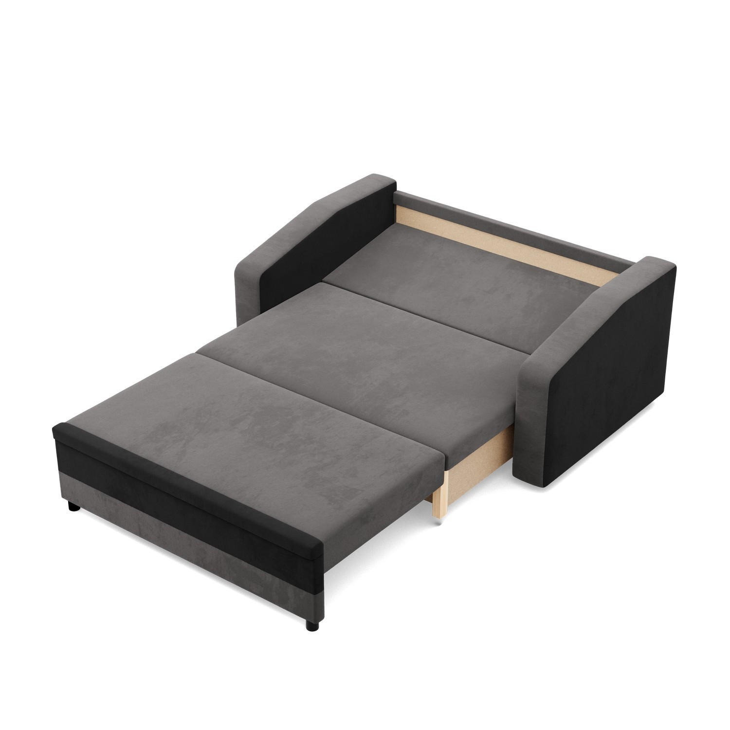 Thumbnail - Xxxl Sofa, Grau, Schwarz, Textil, 2-Sitzer, 148x90x87 cm, Wohnzimmer, Sofas & Couches, Sofas, 2-Sitzer Sofas
