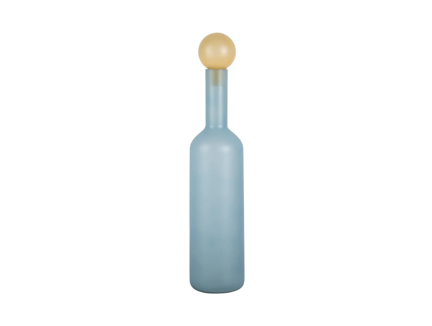 VASE Alegre Botellin 11/11/52 cm - Blau, Glas (11/52cm) - Present Time