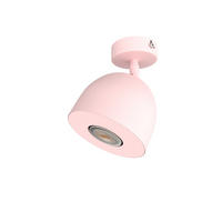 DECKENLEUCHTE Campanella X1 - Pink, Metall (8/8/18cm) - Lumicom