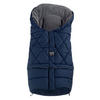 KINDERWAGEN-FUSSSACK Moony 2in1, Sherpa Fleece grey, navy - Blau, Textil (48/10/105cm) - Kaiserbaby