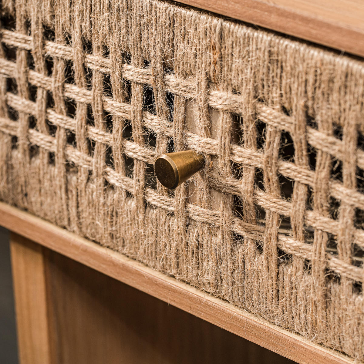 NACHTTISCH Rechteckig Braun 45 x 36 x 55 cm - Braun, Holz (45/55/36cm) - Nordlys