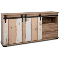 SIDEBOARD Marrakesch 40/180/87 cm - Braun, Holzwerkstoff (180/87/40cm) - Finori GmbH