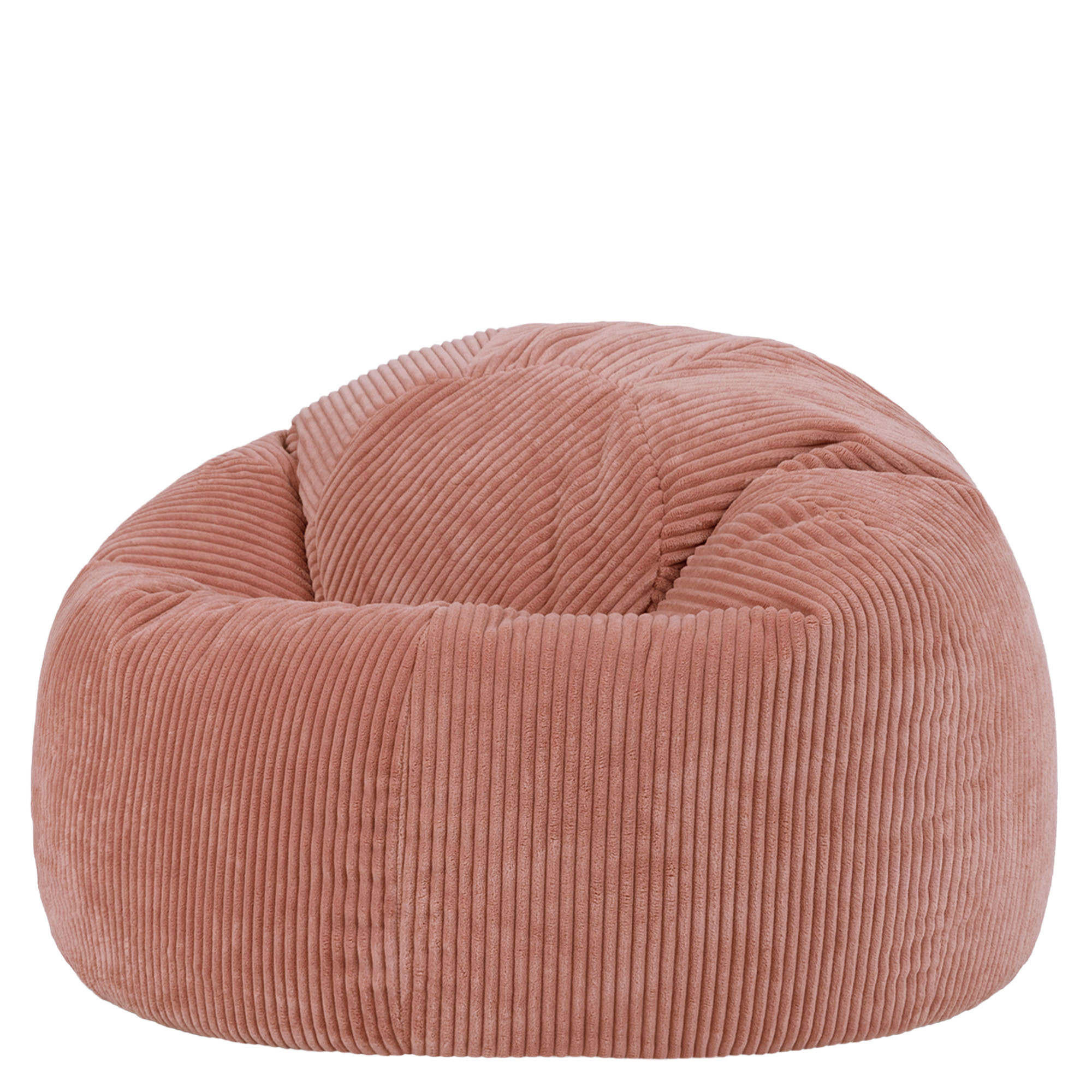 SITZSACK Klassisch Kingston, Cord - Pink, Textil (85/50/85cm) - icon