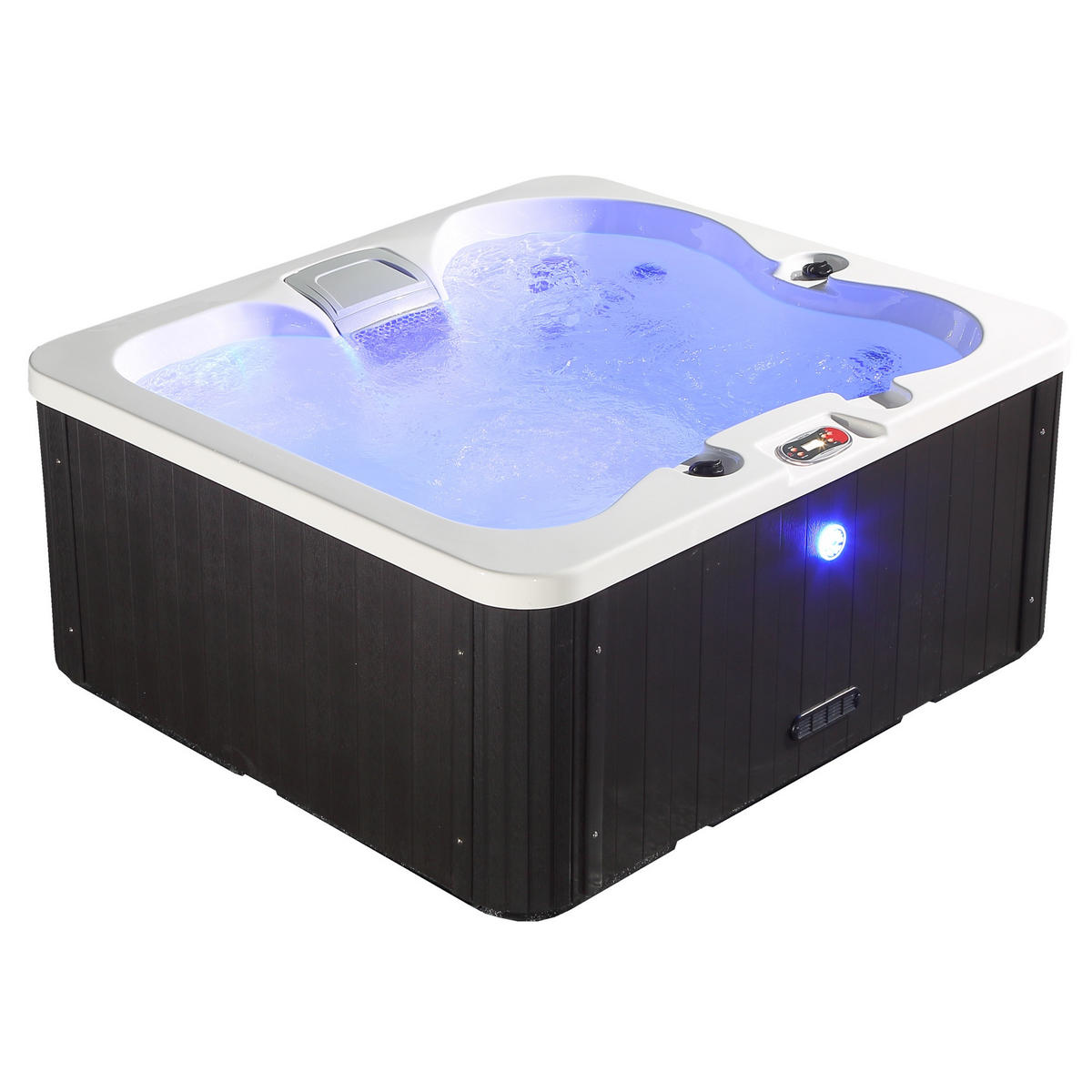 WHIRLPOOL Manitoba UV Whirlpool - Weiß Hochglanz/Weiß, Kunststoff (152/73/172cm) - Canadian Spa Company