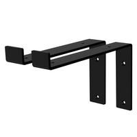 REGALHALTERUNG - Schwarz, Metall (17/4/25.5cm) - ML-DESIGN