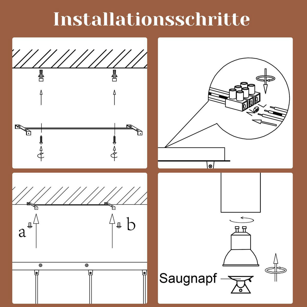 HÄNGELEUCHTE Glück 60/6/170 cm - Weiß, Holzwerkstoff (60/6/170cm) - Nettlife