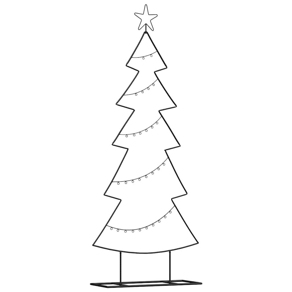 vidaXL Weihnachtsbaum Schwarz 150 cm