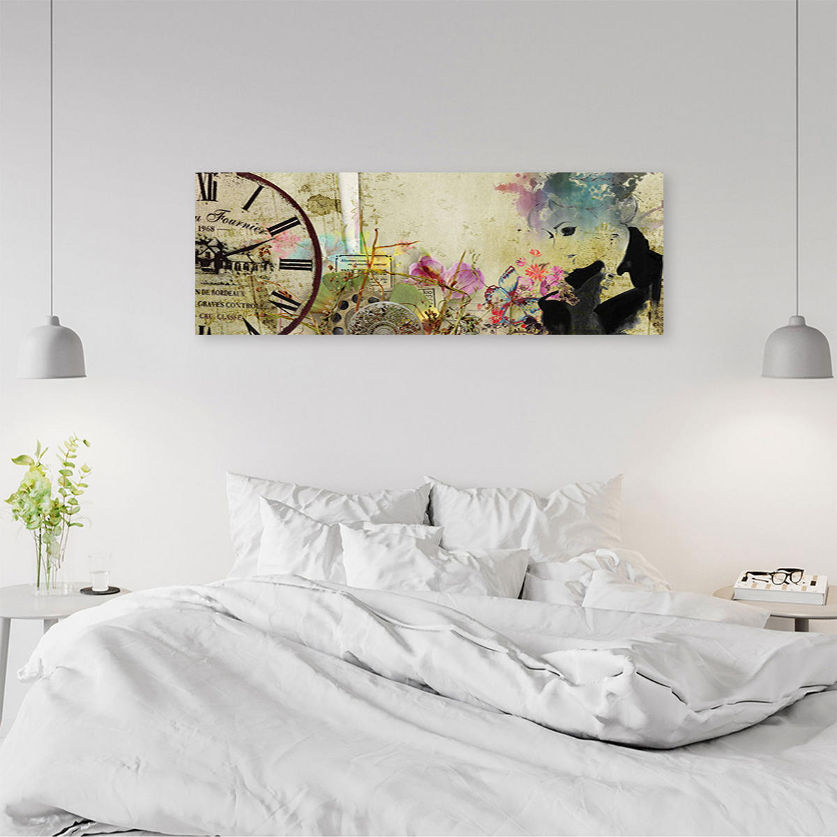 KUNSTDRUCK Beige 90/30 cm - Beige, Textil (90/30cm) - KUNSTLOFT