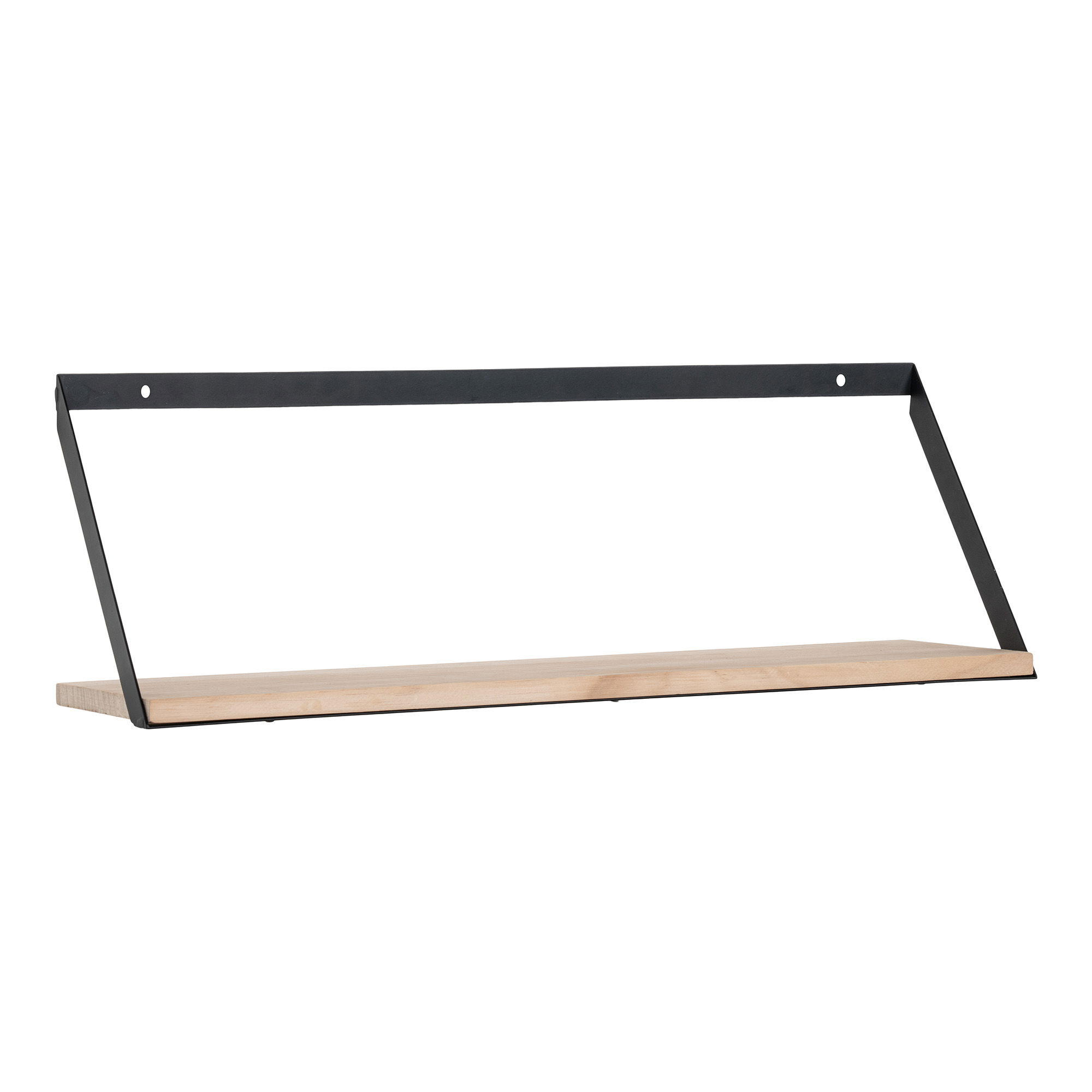 REGAL Basel Stahl, Kiefernholz Natur - Naturfarben, Holz (55/14/18cm) - tinkaro