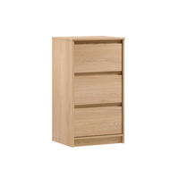 NOČNÝ STOLÍK Beck Drevo - hnedá, kompozitné drevo (47.2/86.7/39.8cm) - Petits-meubles