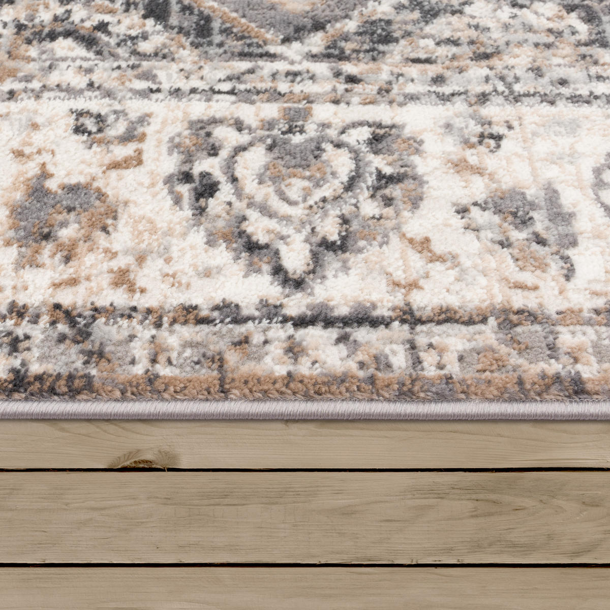 KURZFLORTEPPICH 60/100 cm Foggia 775 - Grau, Textil (60/100cm) - Paco Home