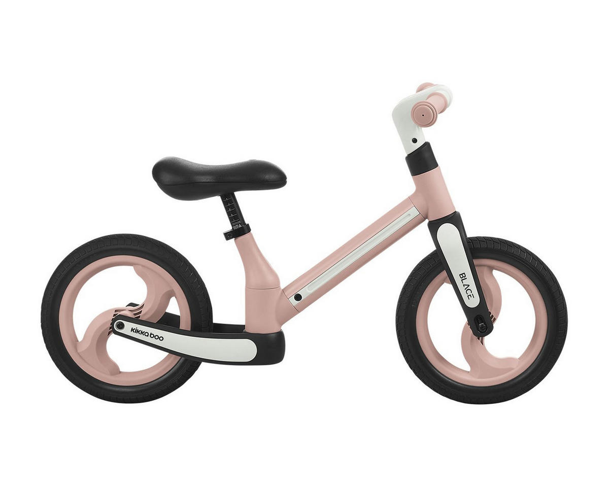 LAUFRAD Blace 12 Zoll rosa einstellbar, Federung Vorderräder - Rosa, Metall (88/33/56cm) - Kikka boo