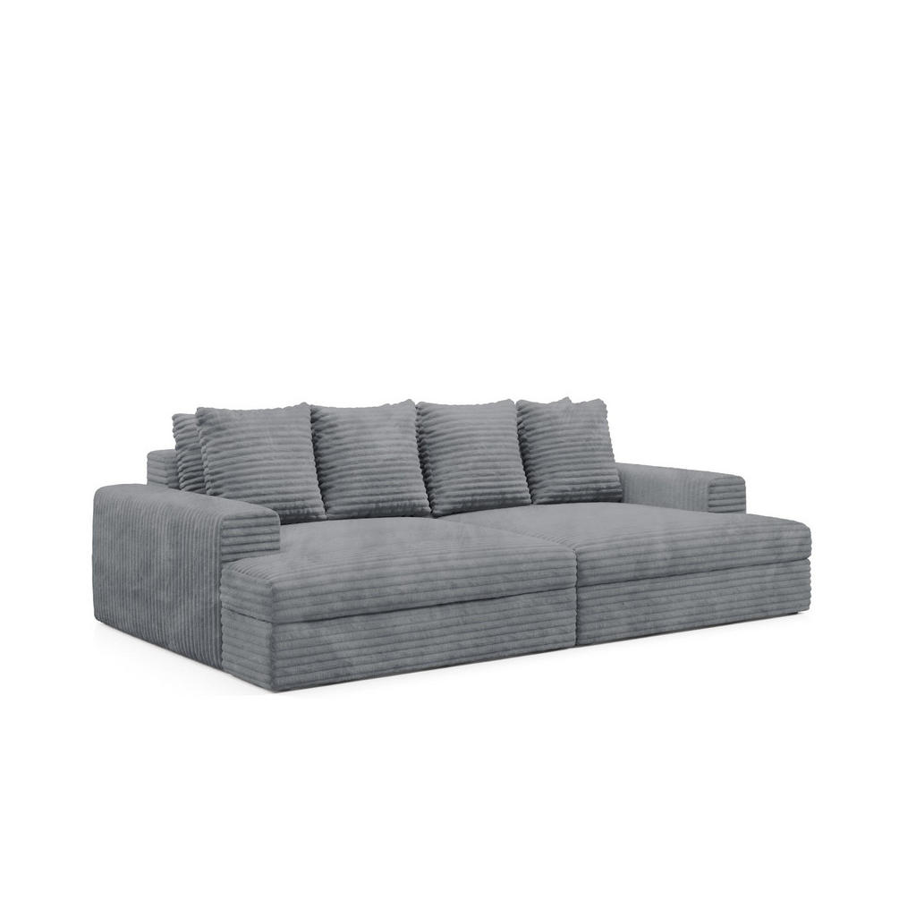 Thumbnail - Furnisell Schlafsofa, Grau, Textil, 272x42x167 cm, Wohnzimmer, Sofas & Couches, Schlafsofas