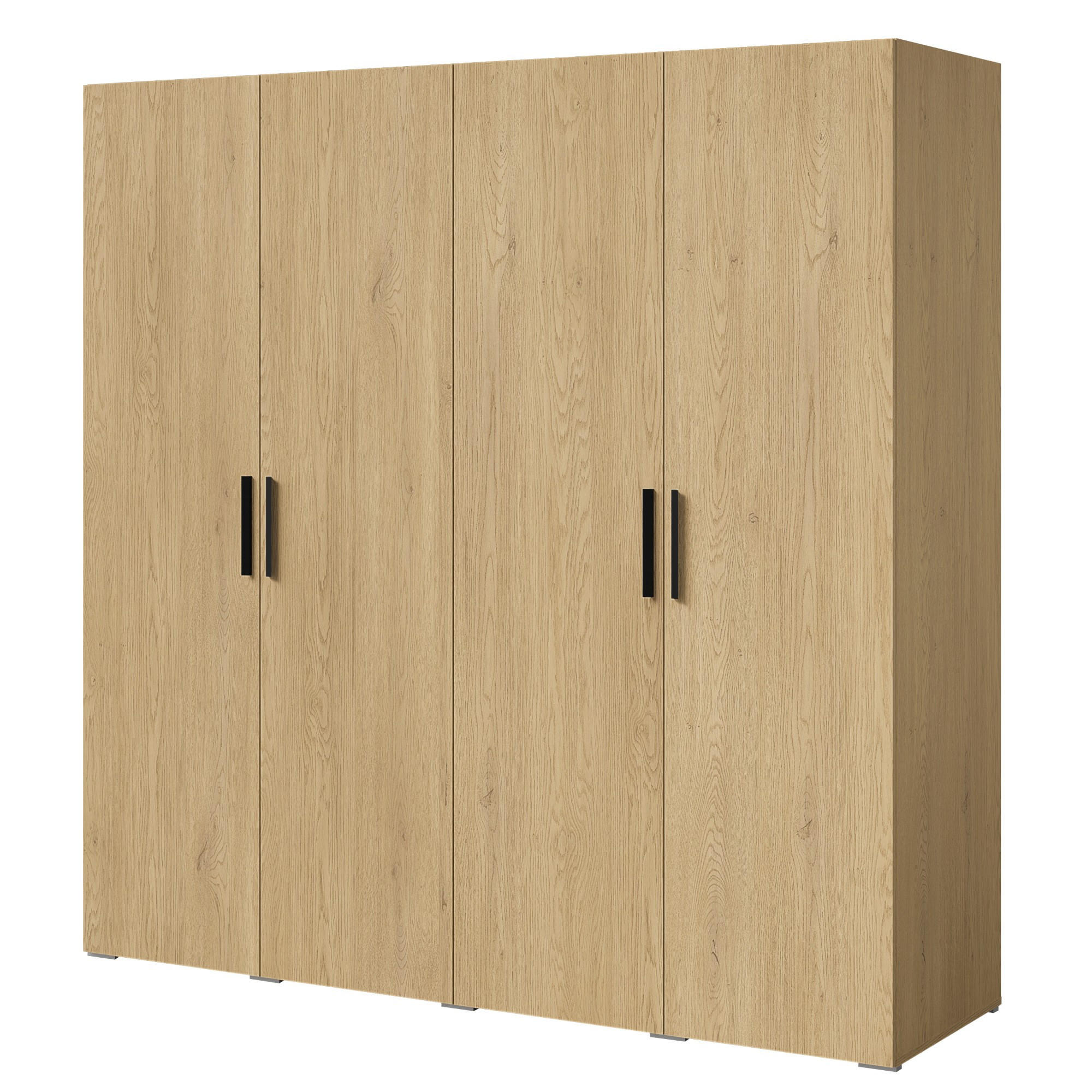 mzm24 Drehtürenschrank Eiche 200x35x60 cm