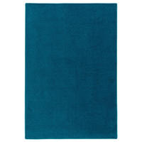 HOCHFLOR VELOURS TEPPICH LUNA - Petrol, Textil (100/400cm) - Snapstyle