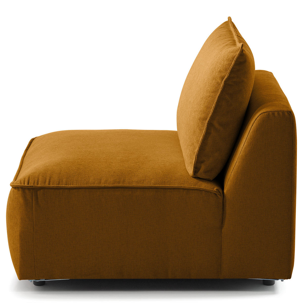 MODULSESSEL - Orange, Holz/Textil (80/82/99cm) - home24