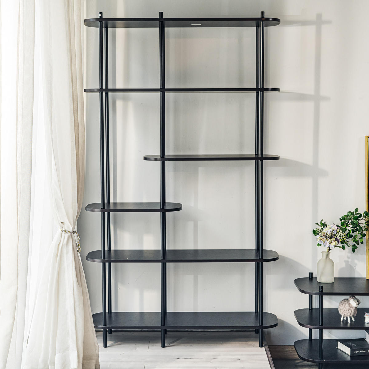 REGAL Schwarz - Schwarz, Metall (100/169/30cm) - Nordlys