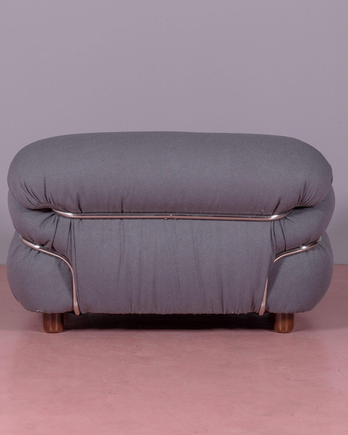 EINSITZER-SOFA GEPOLSTERT Textil Grau - Grau, Textil (108/63/96cm) - Nest Dream