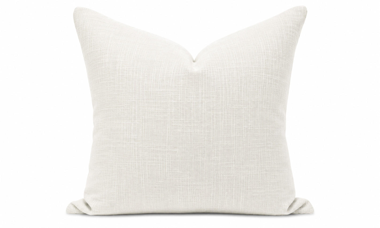 KISSENBEZUG Leinenoptik 50/50 cm Weiß - Weiß, Textil (50/50cm) - TiborTex