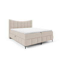 BOXBETT Charles In Aragon - Creme, Holzwerkstoff/Textil (120/200cm) - Fun Möbel