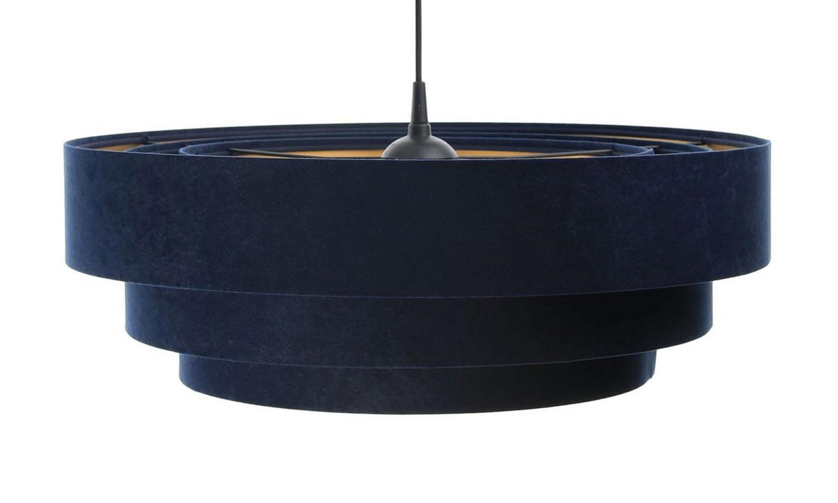 HÄNGELEUCHTE Blau 60/20 cm - Weiß, Kunststoff (60/1.5/20cm) - ONZENO