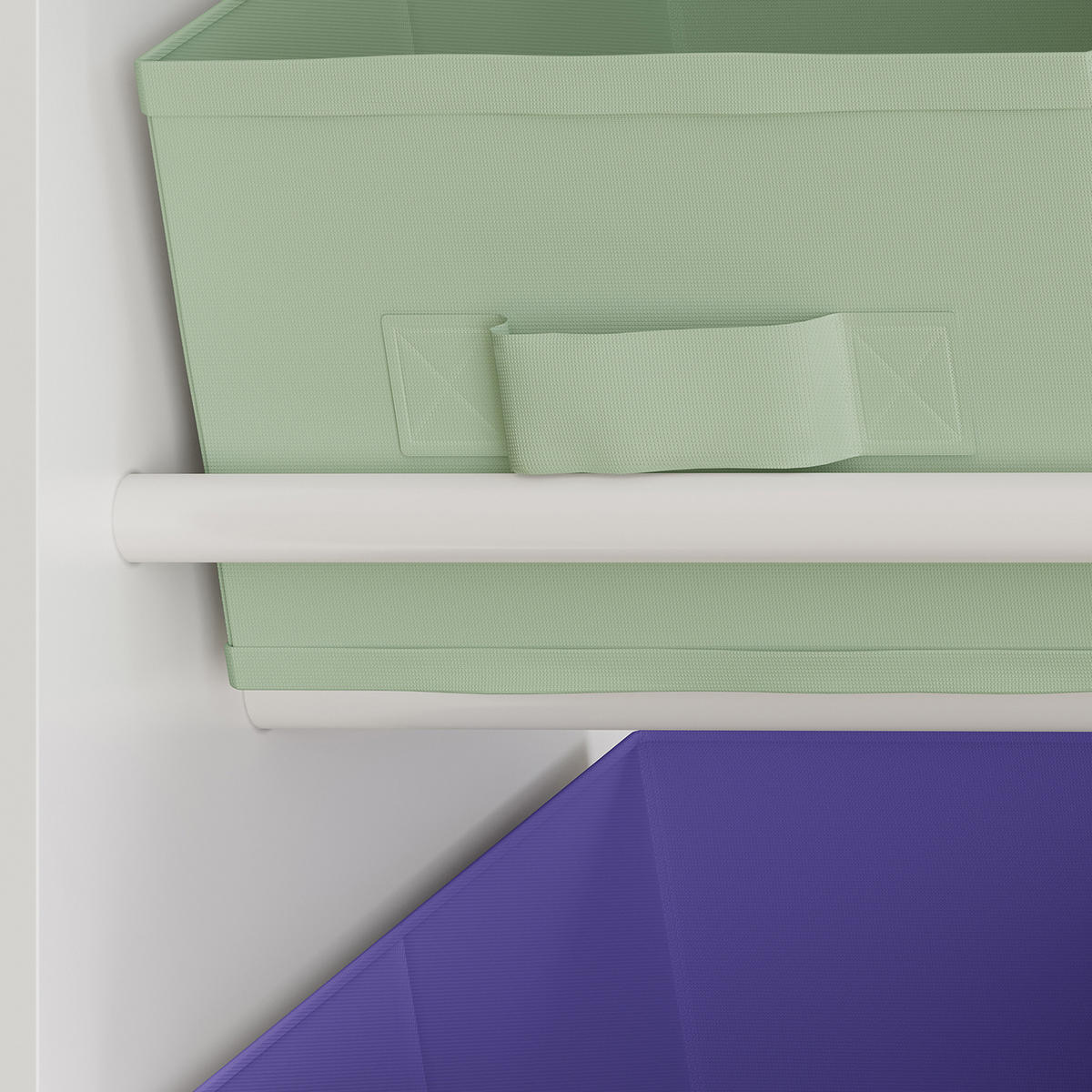 KINDERREGAL Søndreland - Lila/Hellgrün, Holzwerkstoff (90/80/29.5cm) - [en.casa]