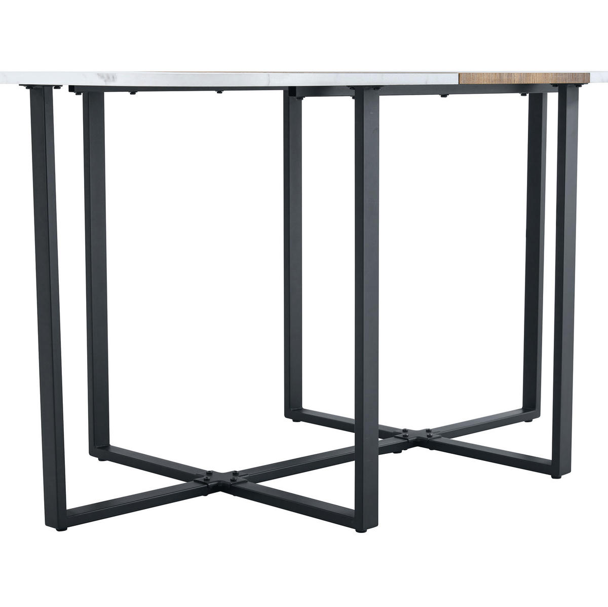 ESSTISCH 153/100/79 Natural Wood aus MDF mit pflegeleichter Oberfläche - Braun, Holzwerkstoff (153/100/79cm) - OKWISH