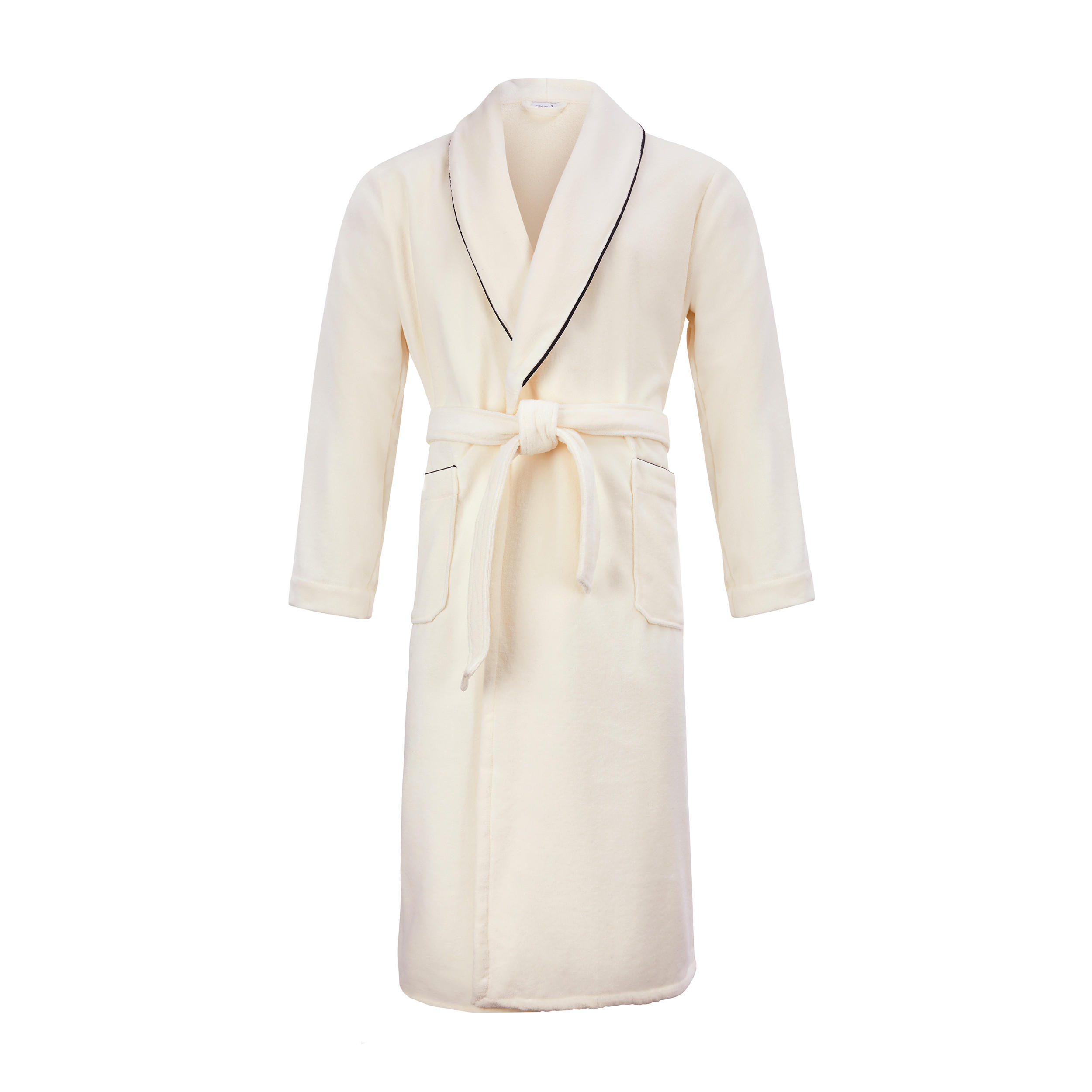 SCHALKRAGENMANTEL HOMEWEAR - Beige, Textil (XLnull) - MÖVE