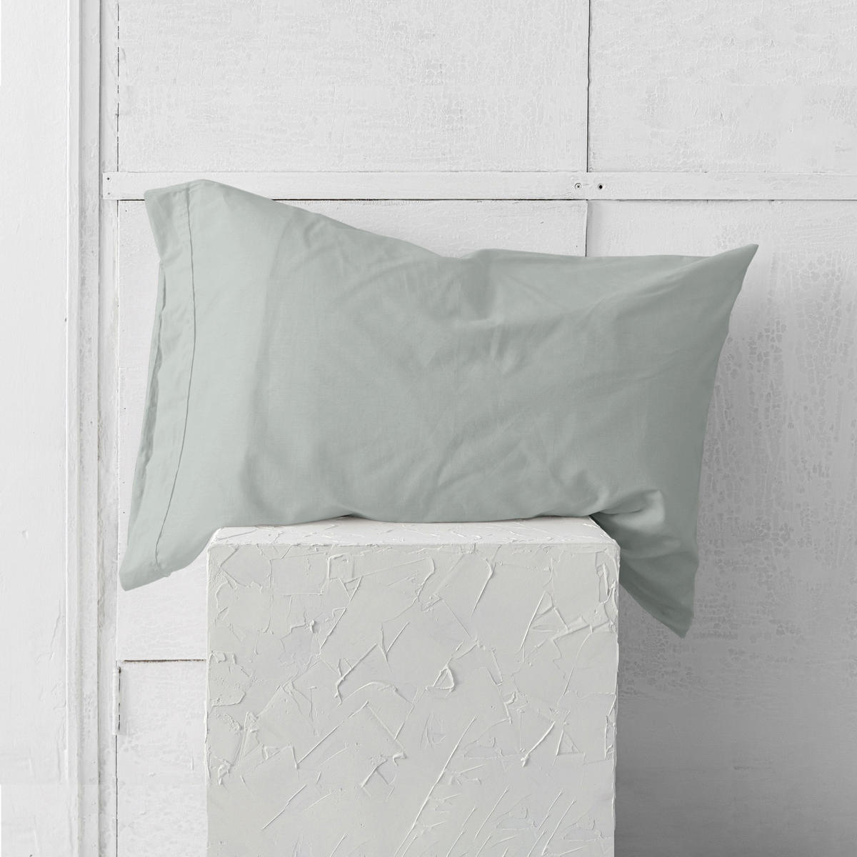 KISSENBEZUG Basic 60x60 cm (x2) - Grau, Textil (60/60cm) - Happy Friday