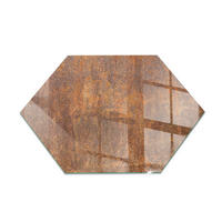 GLASPLATTE für Kamin h40 cm Braun - Braun, Glas (40/40/0.4cm) - ArtPrintCave