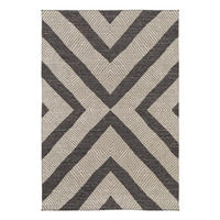 TEPPICH Design recycelte Fasern bruin - Braun, Textil (120/170cm) - AFK Living