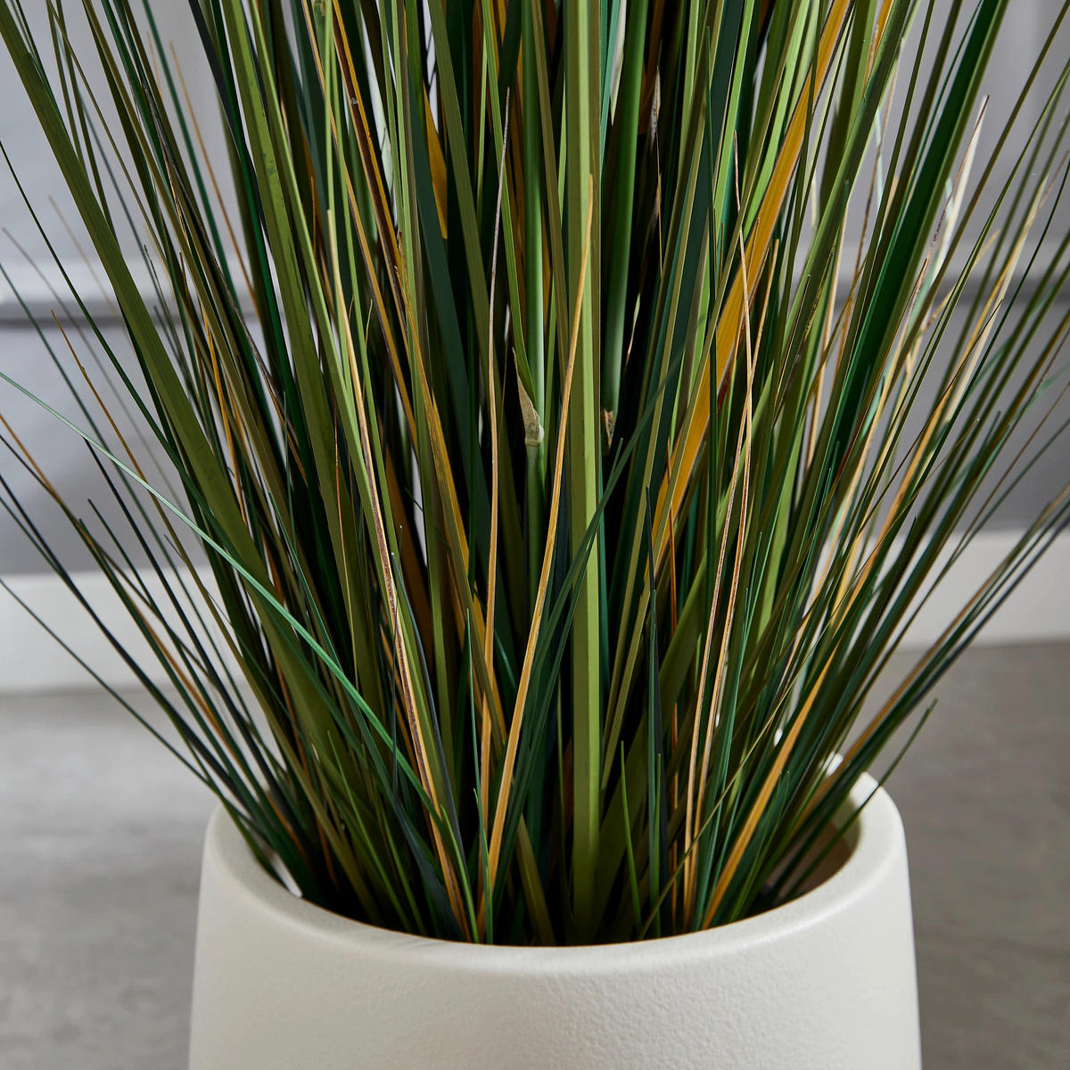 KUNSTPFLANZE Künstliches Lampenputzergras – Leontina 122 cm - Grün, Kunststoff (122cm) - aplanta