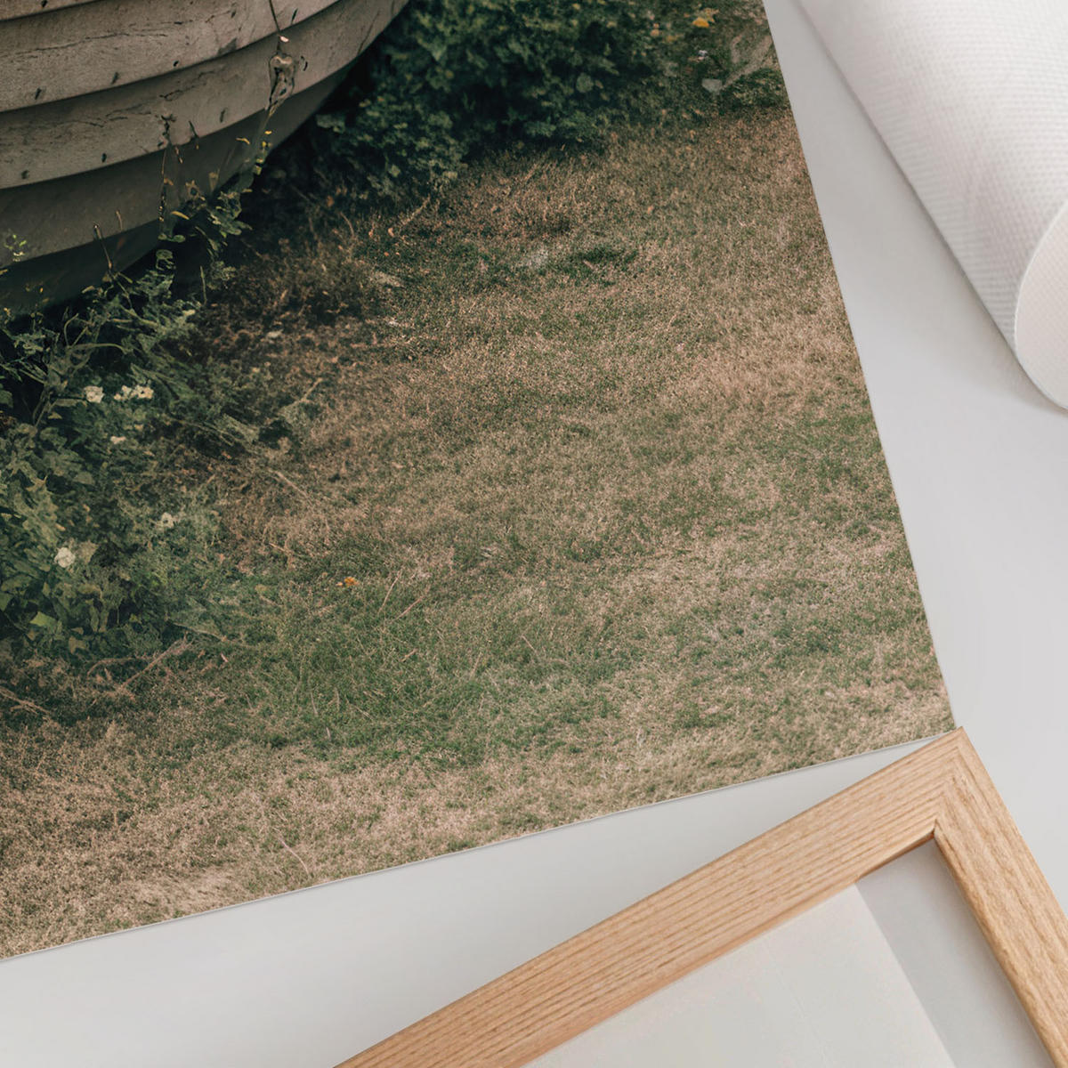 POSTER - 42x59 cm - Artland - Altes Boot - Grau, Textil (42/59/0.1cm) - TULUP