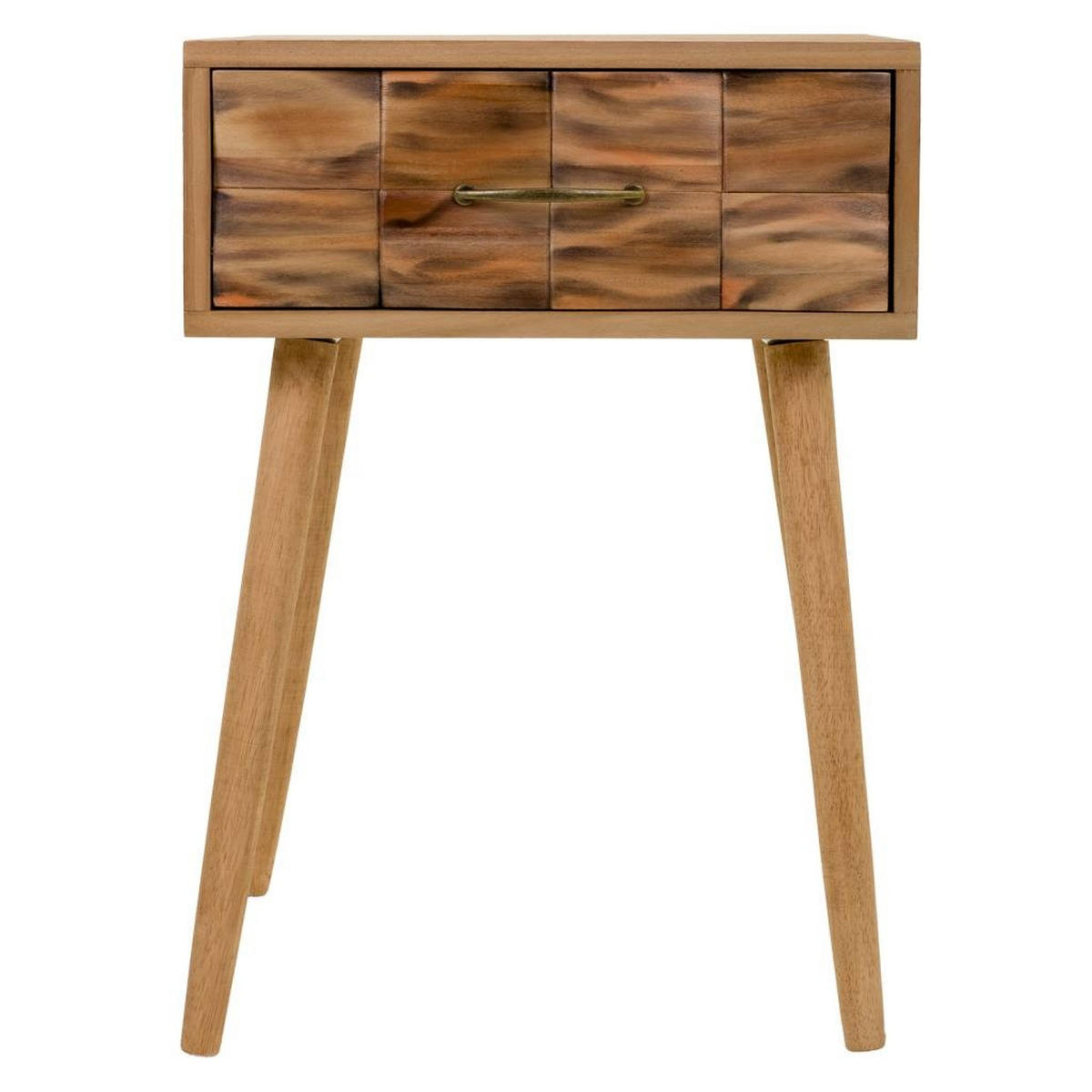 NACHTTISCH aus Holz, braun, 44x38x63cm - Braun, Holz (44/38/63cm) - Wanderlust