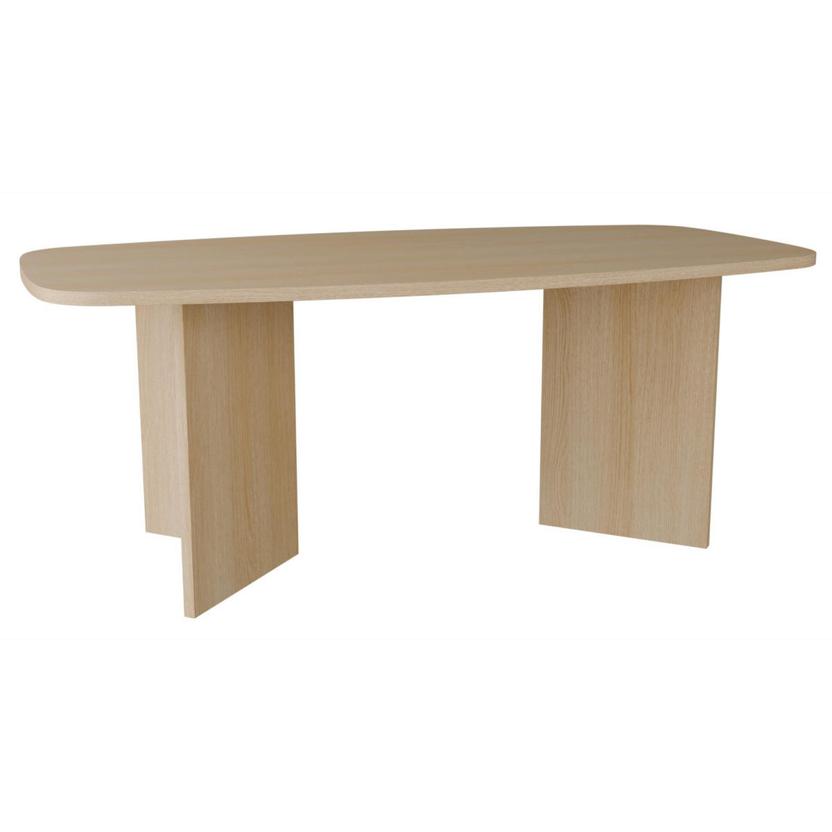 JEDÁLENSKÝ STÔL PIANO Dekor dub Lindberg 190x100 cm - béžová, kompozitné drevo (100/190/74.5cm) - Selsey