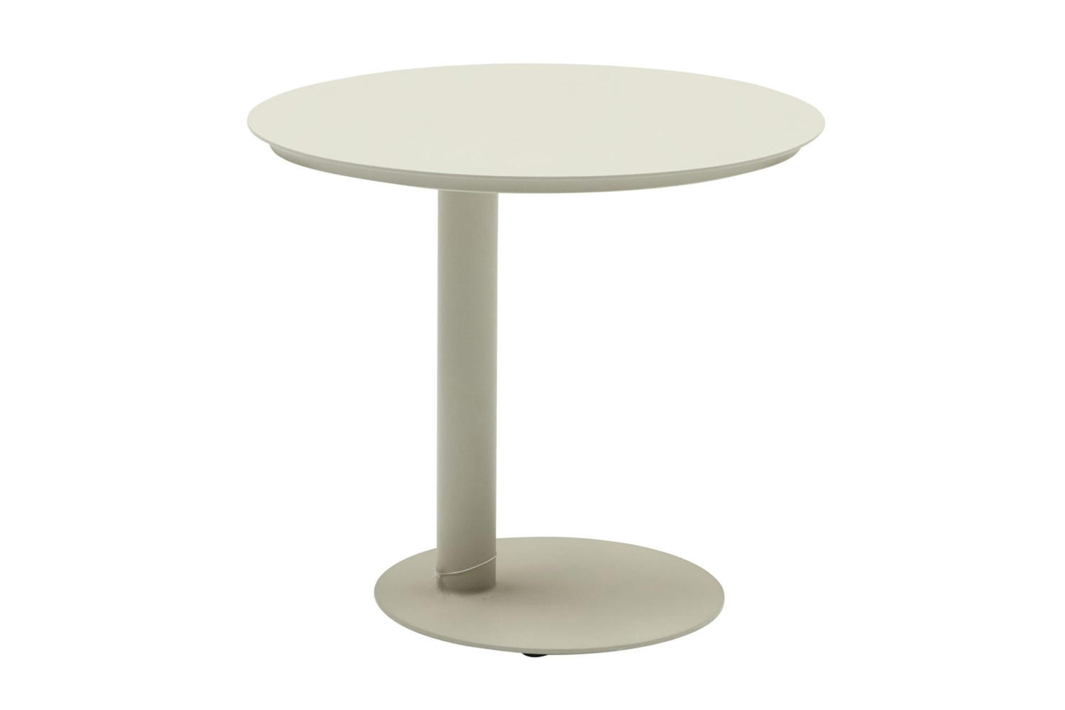 GARTENTISCH Madison, 33x45x40 cm, Aluminium, Taupe - Taupe, Metall (33/45/40cm) - dasmöbelwerk