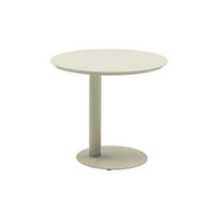 GARTENTISCH Madison, 33x45x40 cm, Aluminium, Taupe - Taupe, Metall (33/45/40cm) - dasmöbelwerk