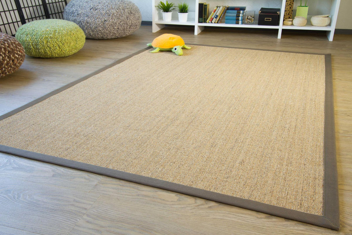 FLACHGEWEBETEPPICH 300/400 cm Brazil - Beige, Naturmaterialien/Naturmaterialen (300/400cm) - Steffensmeier