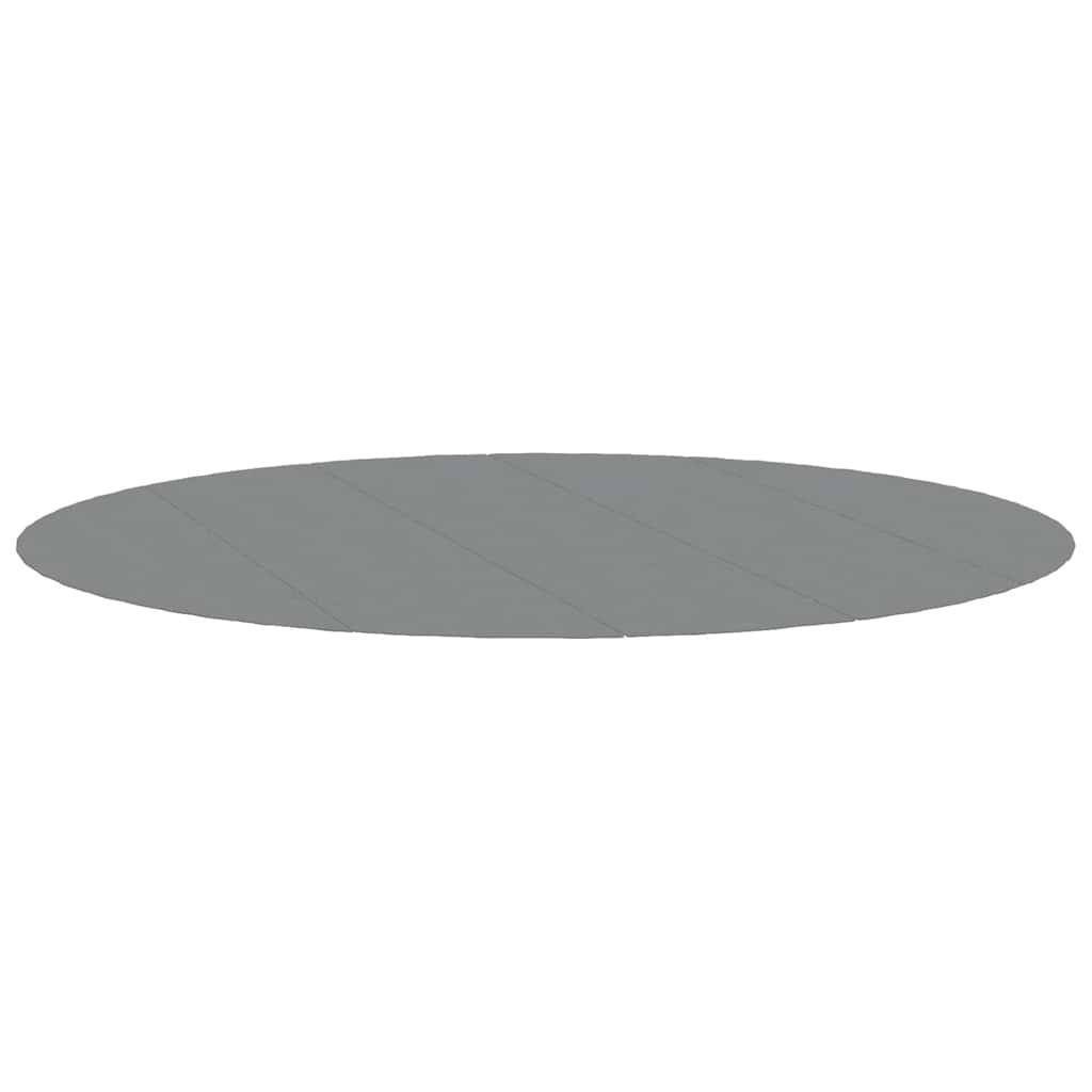 POOL-BODENTUCH Hellgrau Ø550 Cm Polyester Geotextil - Grau, Textil (550/550cm) - vidaXL