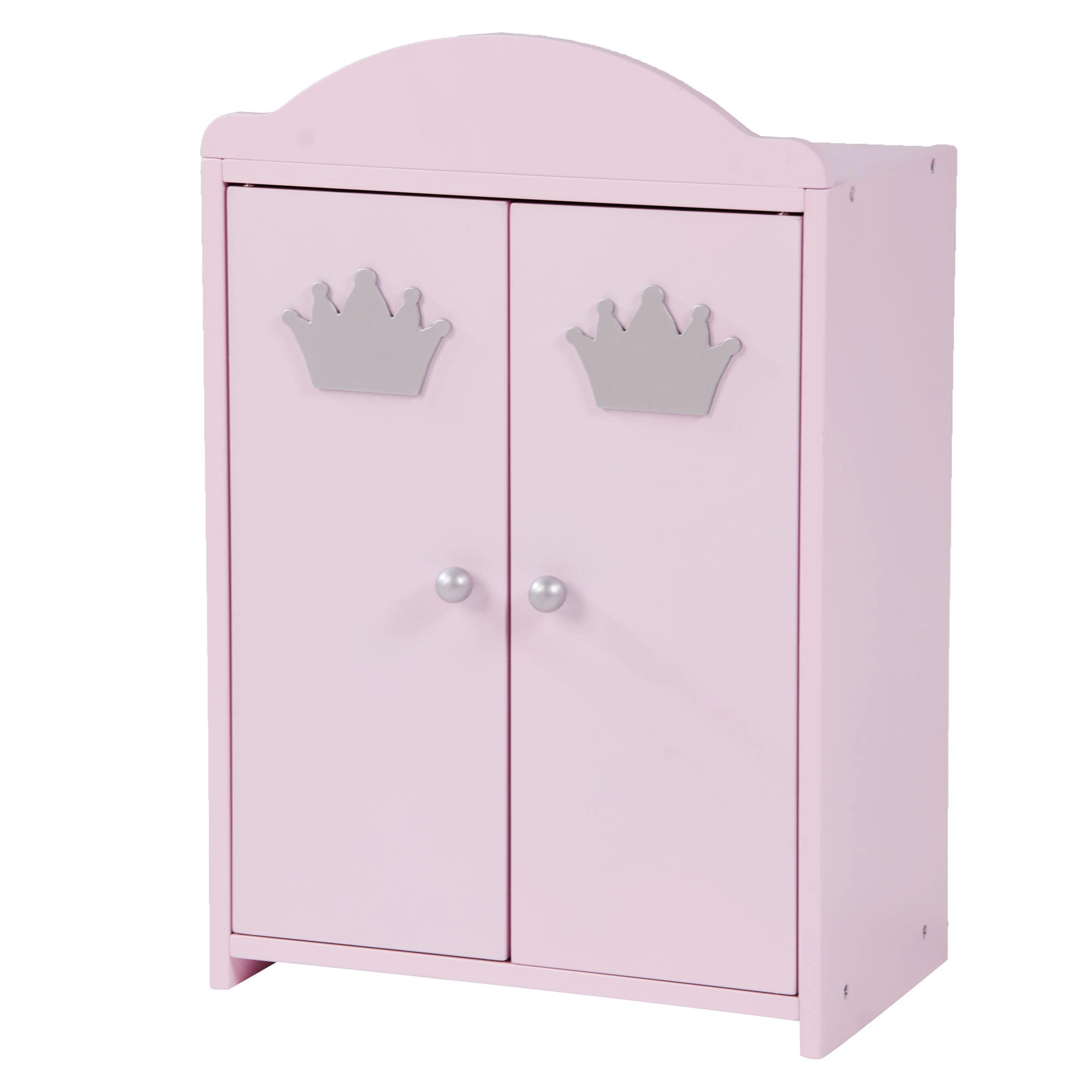 PUPPENSCHRANK Prinzessin Sophie - Rosa, Holzwerkstoff (34.5/51.5/21cm) - Roba
