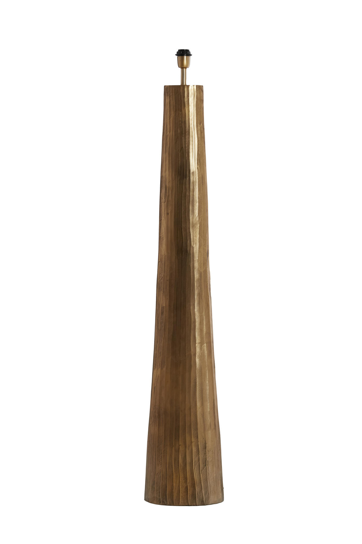 STEHLAMPE - Bronze - 27.5/14/144 cm - Messingfarben, Metall (27.5/14/144cm) - Light & Living