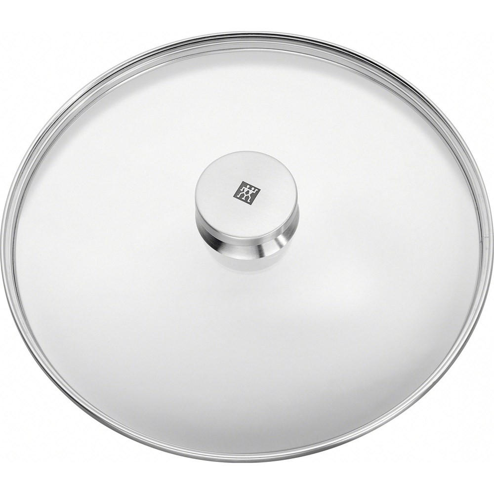 DECKEL Silber 29/29/6 cm 409909280 - Silberfarben, Glas (28cm) - Zwilling