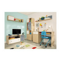 SCHLAFZIMMER Set 5-tlg. STEP System – Weiß / Sonoma Eiche - Sonoma Eiche, Holzwerkstoff (60/182/40cm) - hi-markt
